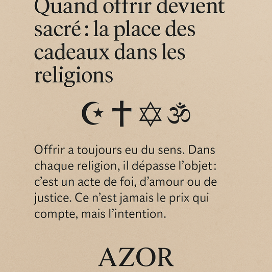Quand offrir devient sacré : la place des cadeaux dans les religions