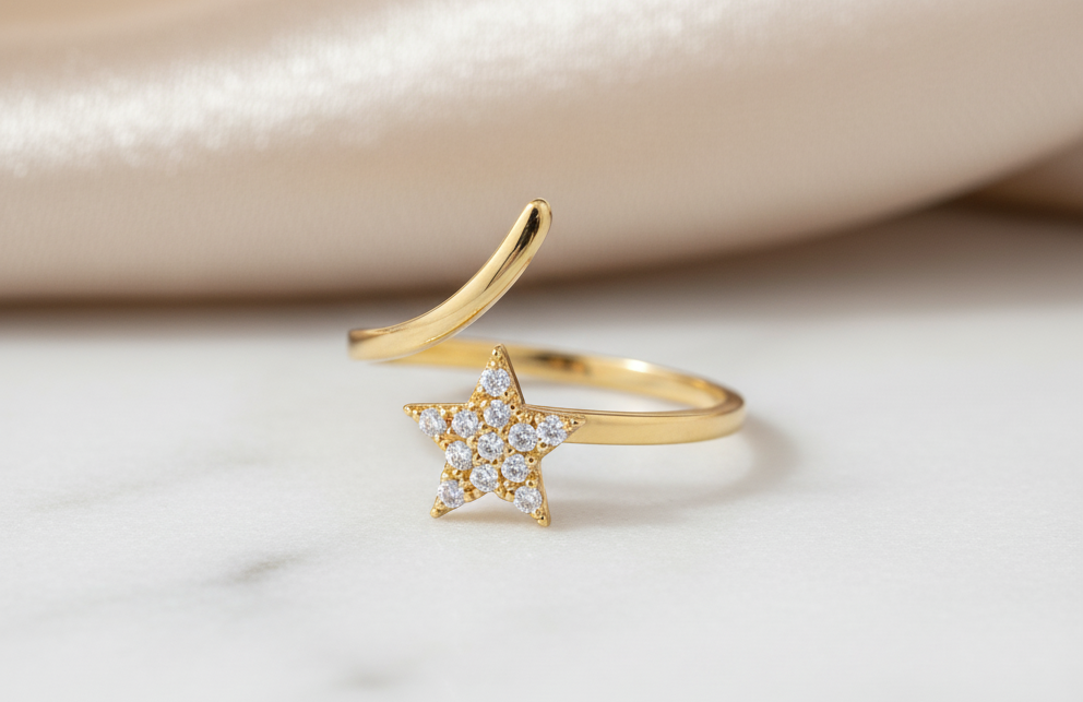 Bague Dream : L'Or comme Toile des Aspirations Secrètes et des Ambitions Douces