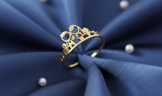 Bague Happy Family : Le Trésor Familial en Or de Tous les Jours et le Cœur des Liens