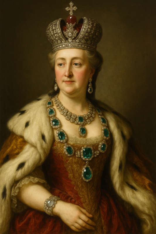Les bijoux de Catherine la Grande : quand l’Empire se racontait en diamants