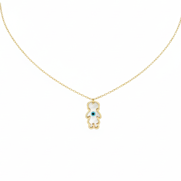 Le Regard Protecteur en Or 18K