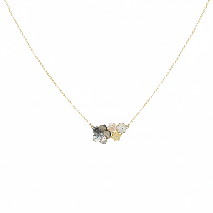 Jardin Éclectique en Or 18K
