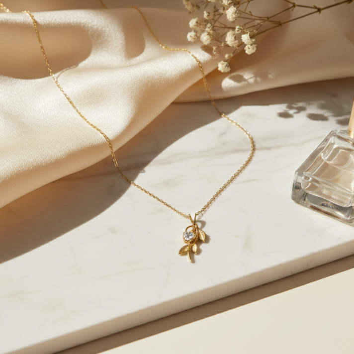 Pétale d’Aurore en Or 18K
