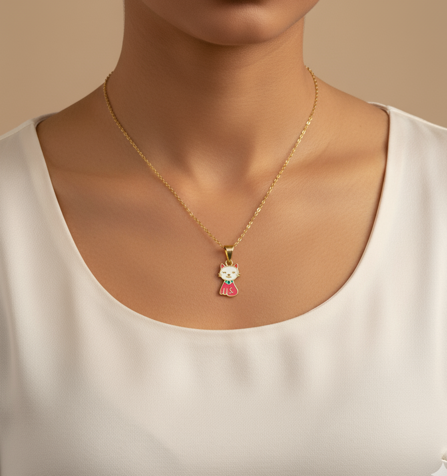 Collier Mchicha en Or 18K