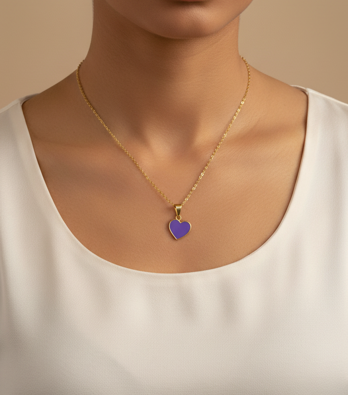 Collier hbiba en Or 18K