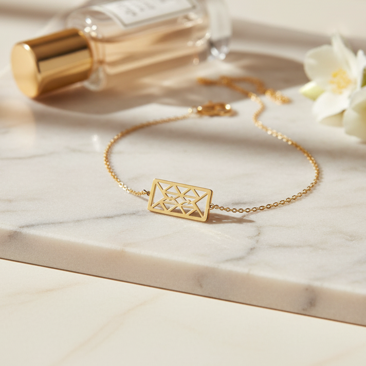 18K Gold Kilim Bracelet