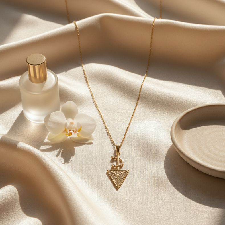 Collier Tagldit en Or 18K