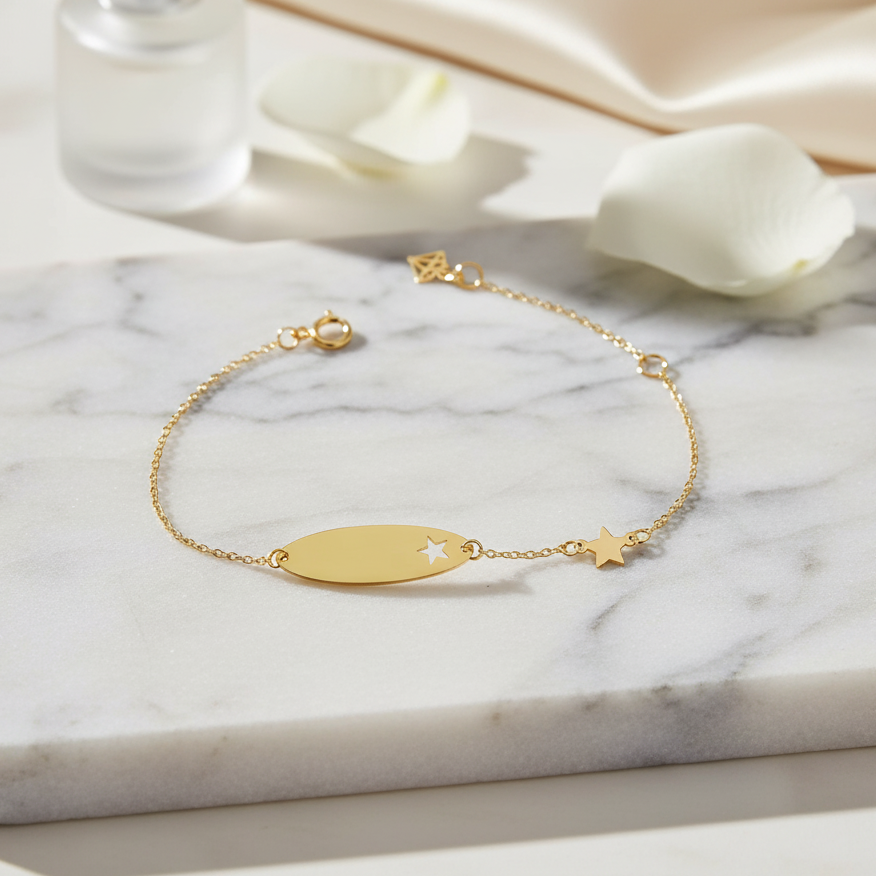 Bracelet Lony en Or 18K