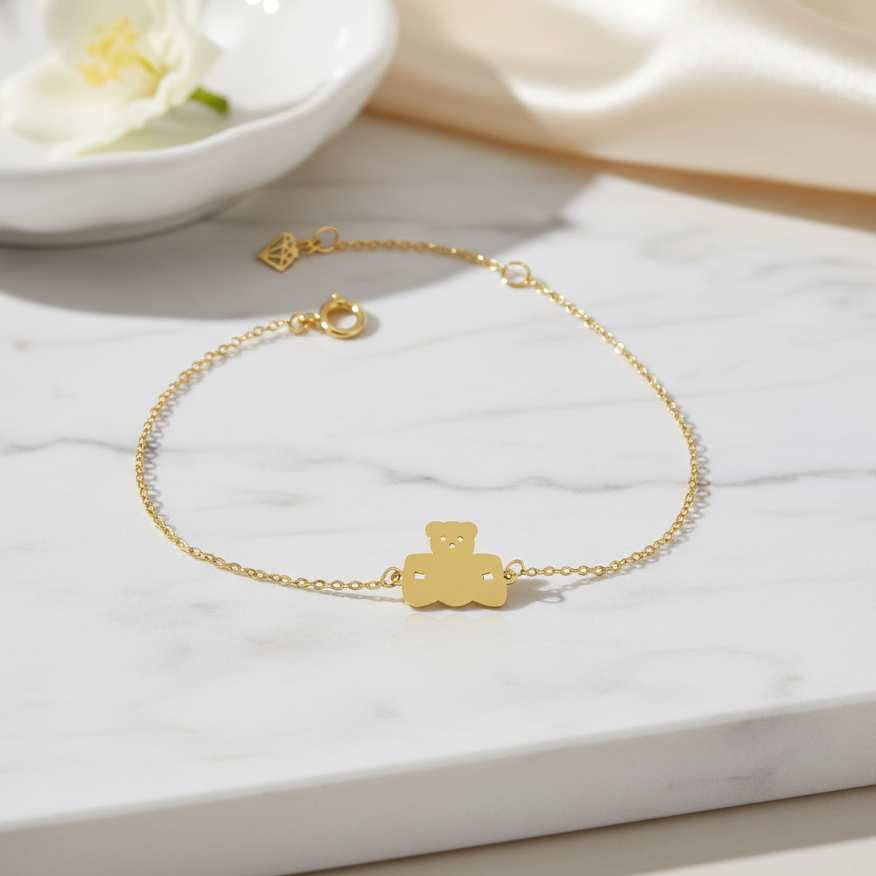 Bracelet Bear en Or 18K