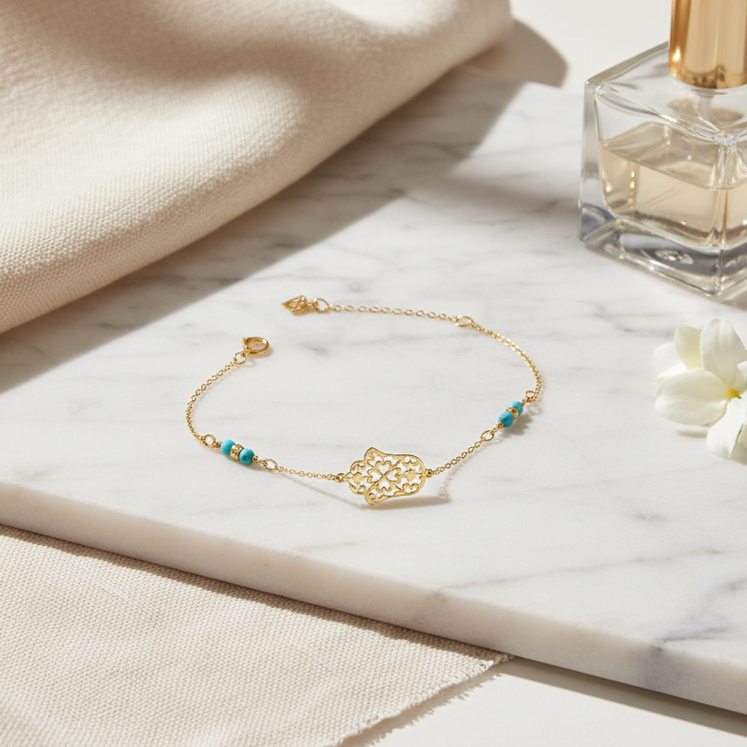 Bracelet Khmissa en Or 18K