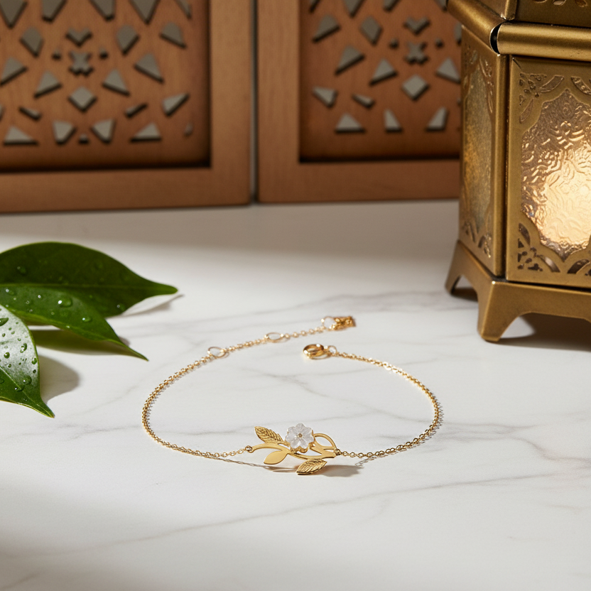 Pétale d’Aurore en Or 18K