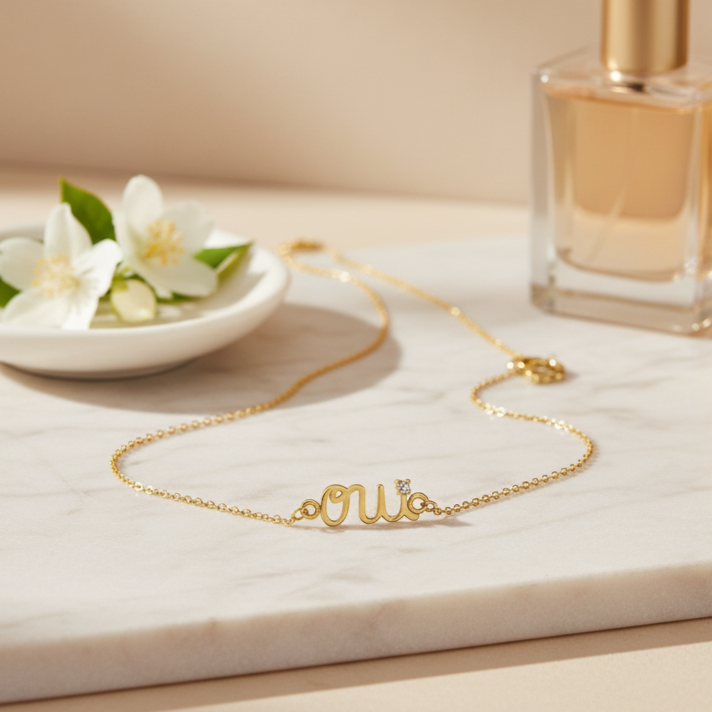 Bracelet Oui en Or 18K
