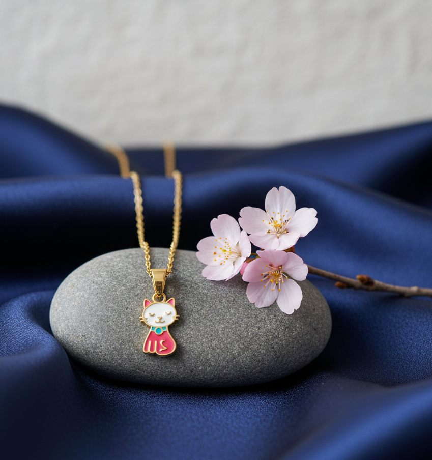 Collier Mchicha en Or 18K