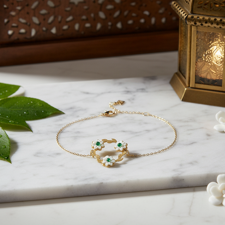 Cercle de Vénus en Or 18K