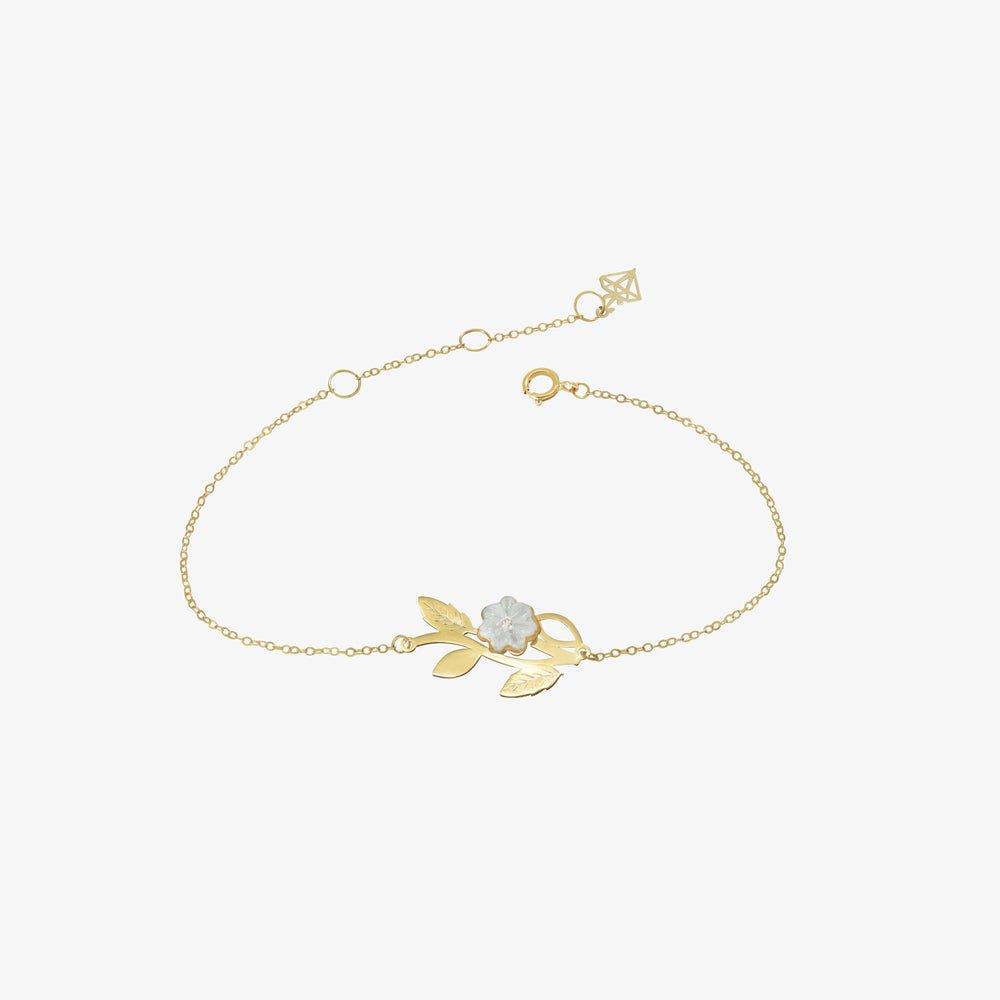 Pétale d’Aurore en Or 18K