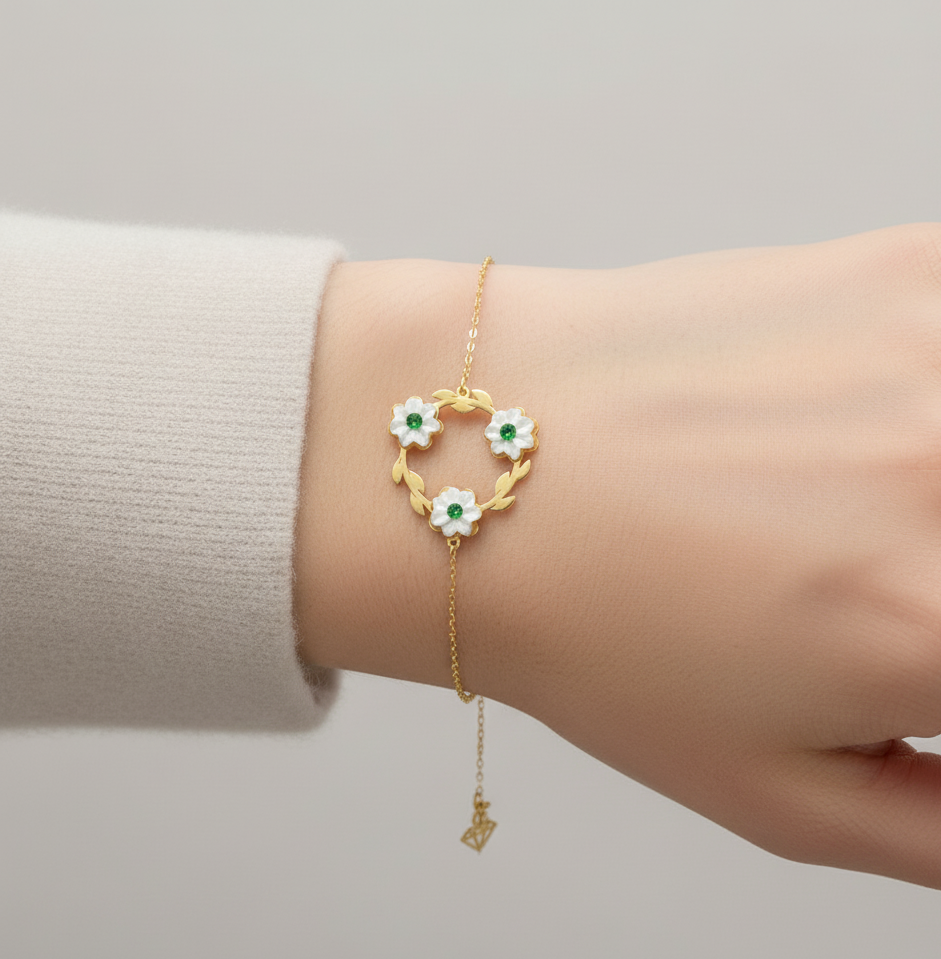 Cercle de Vénus en Or 18K