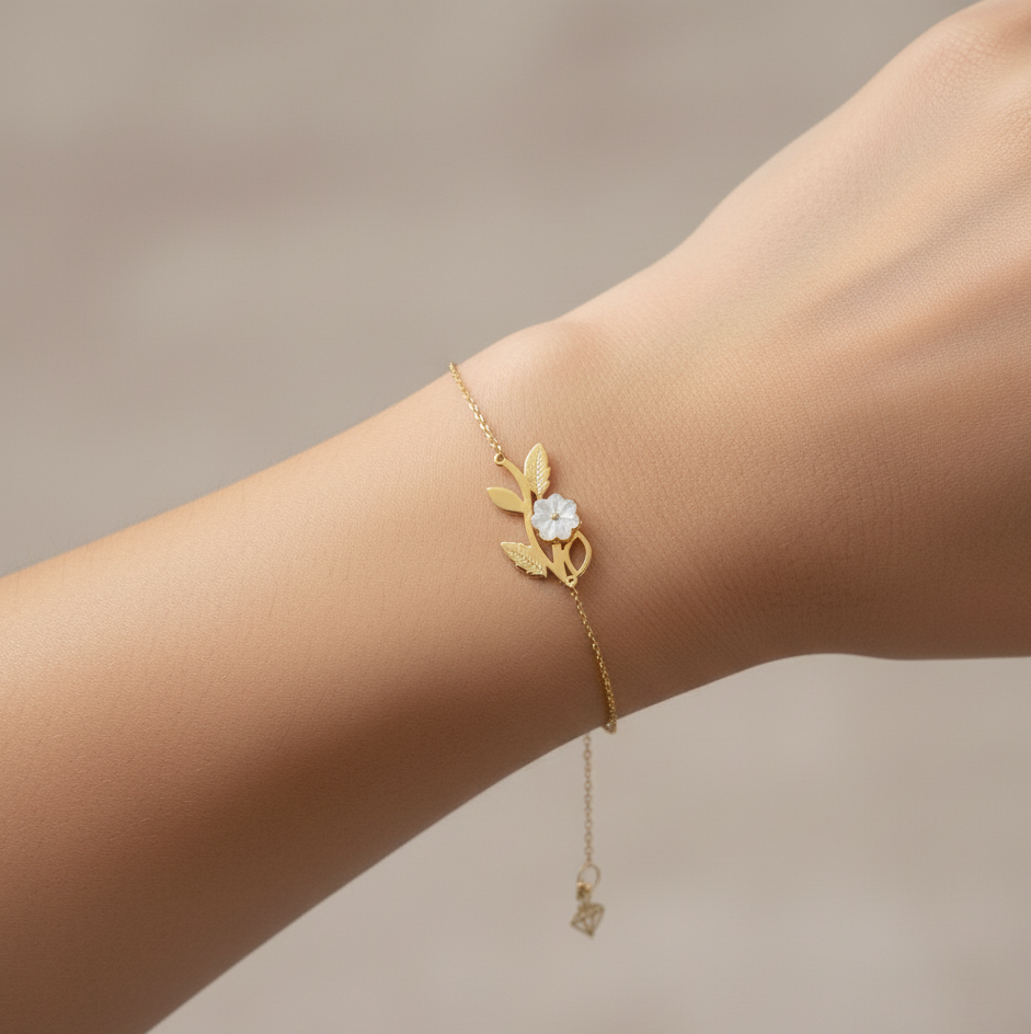 Pétale d’Aurore en Or 18K