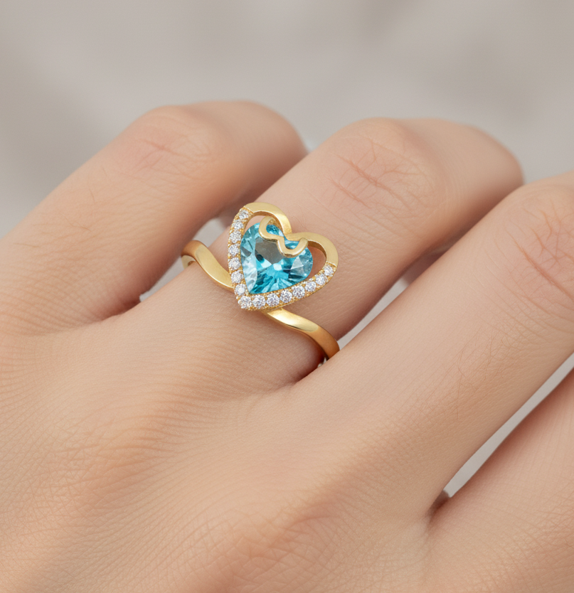 Bague Cœur d’Océan