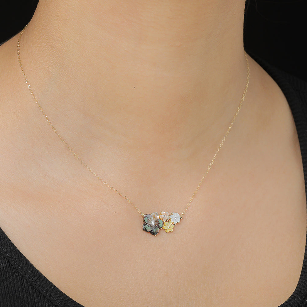 Jardin Éclectique en Or 18K