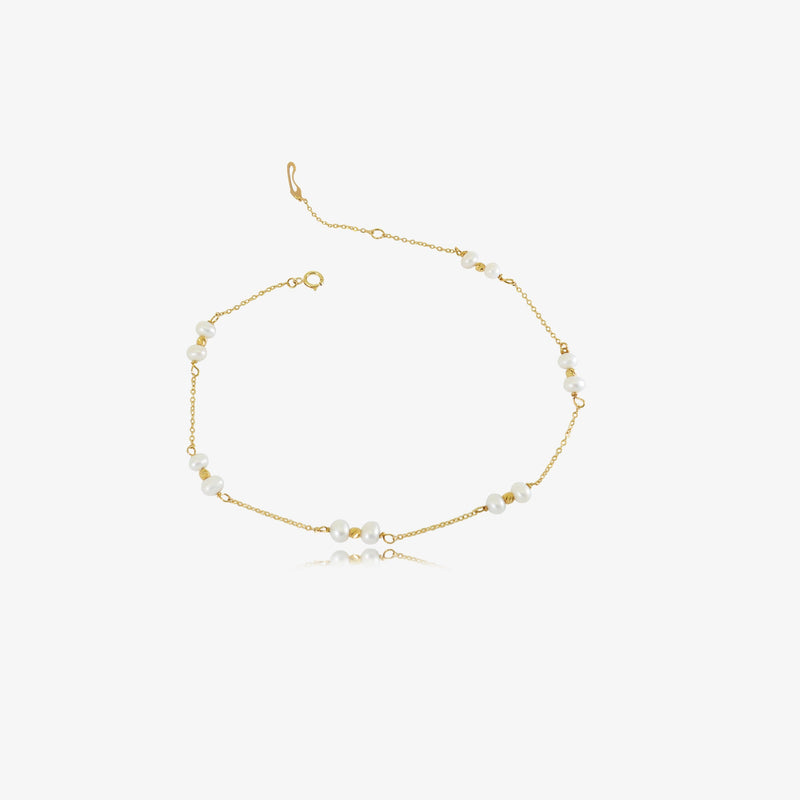 Kholkhal Luna en or 18K