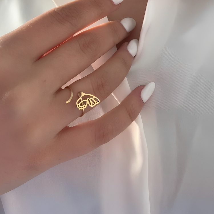 Bague Butterfly en Or 18K