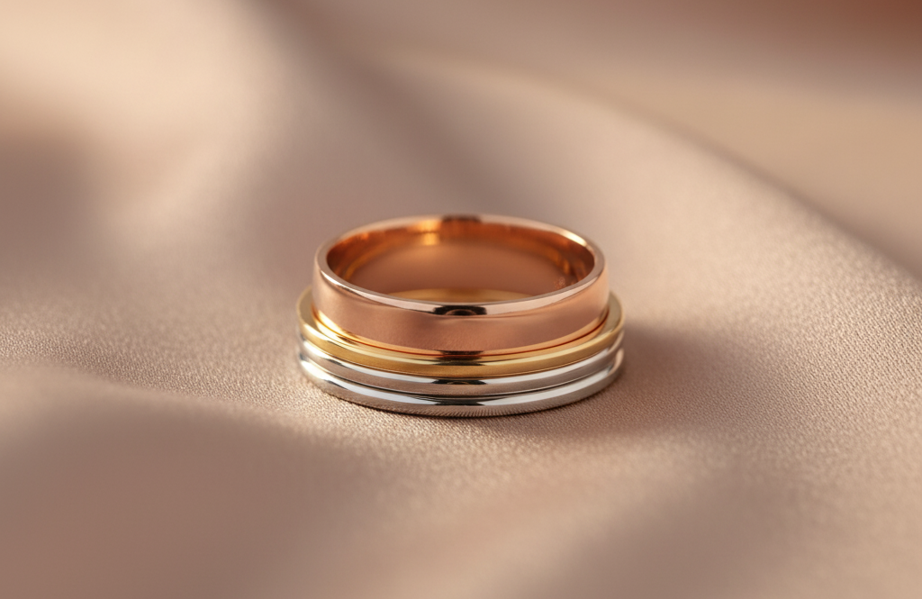 L'or rose 18K. La nuance qui gagne sur le marché du luxe