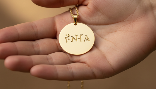 La force de l'identité. Personnaliser son bijou en or 18K