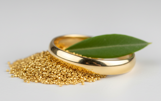 Le bijou durable. L'or 18K contre la consommation jetable