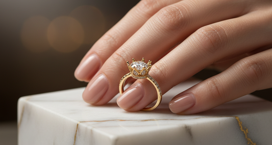 La Bague Crowny : le luxe de porter une couronne, tous les jours