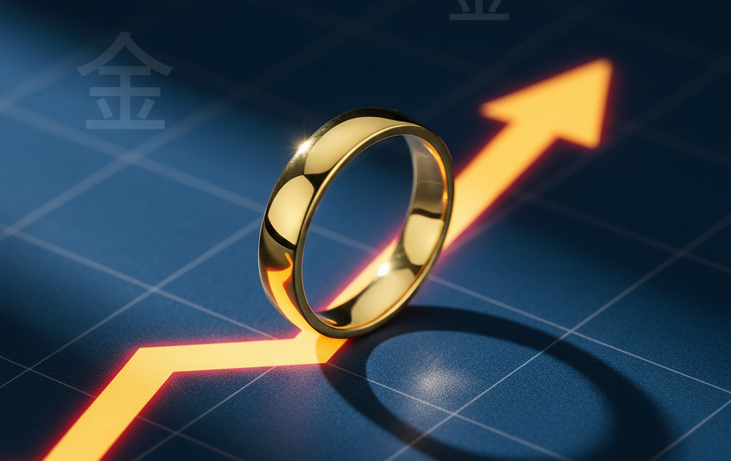 L'or 18K. La demande chinoise, le nouvel arbitre des prix mondiaux