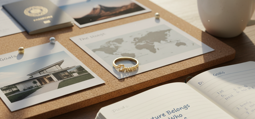 Bague Dream : elle représente exactement ce que je veux devenir
