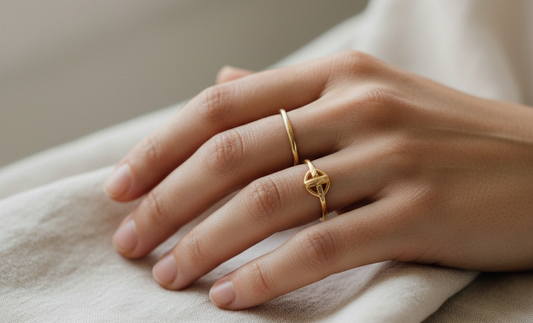 Le minimalisme en or 18K. Une question de sélection