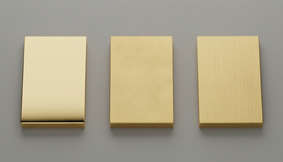 Le fini parfait : poli, mat ou brossé, choisir la texture de son or 18K