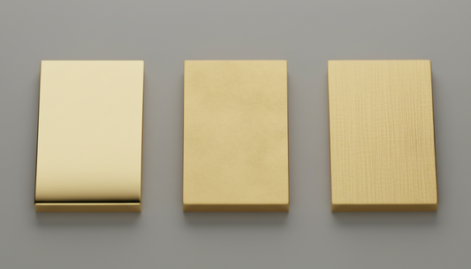 Le fini parfait : poli, mat ou brossé, choisir la texture de son or 18K