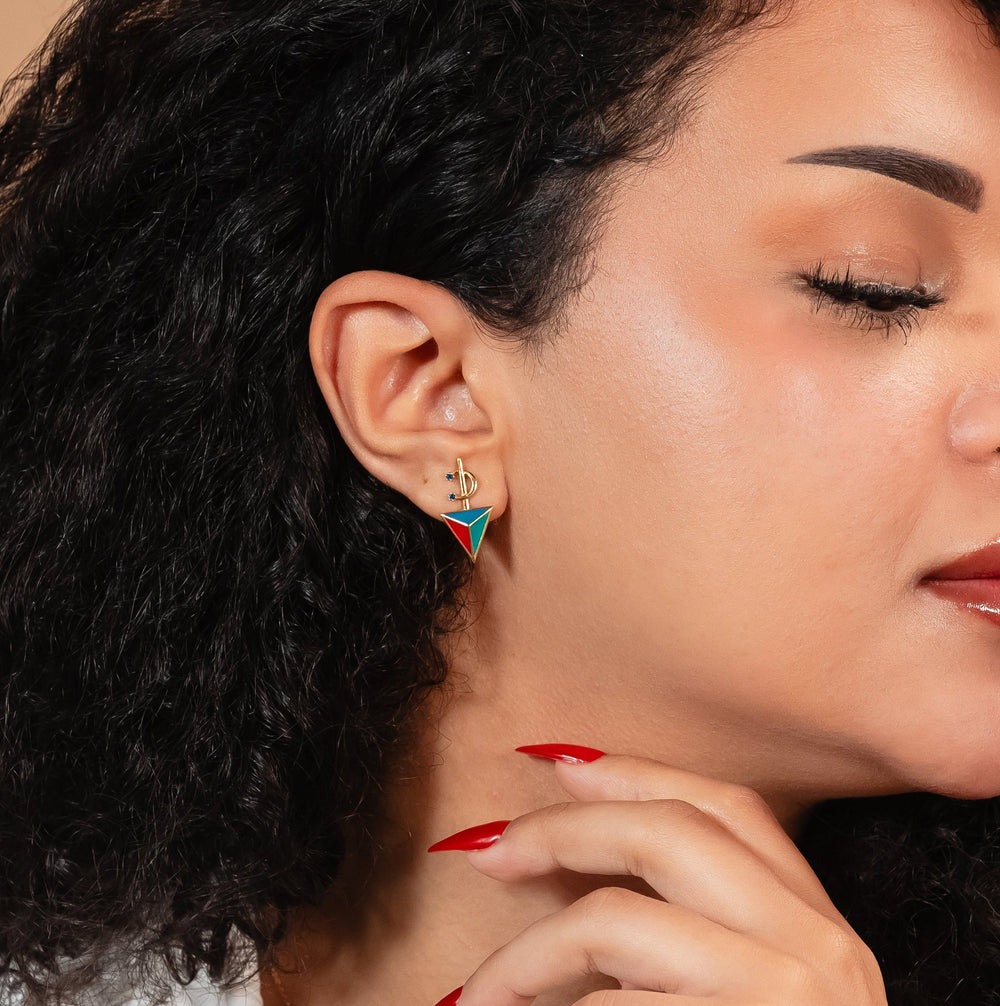 Boucles Tihiya en Or 18K