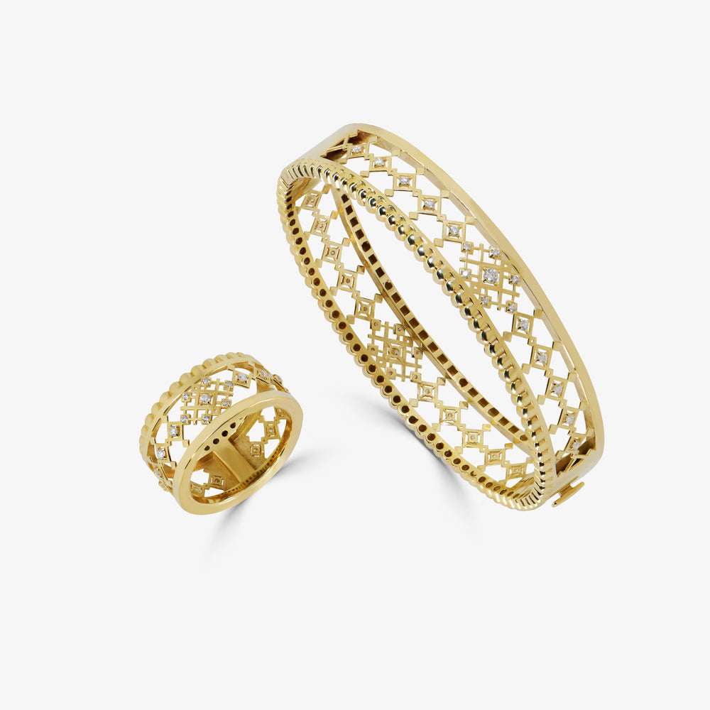 Ensemble Izza En Or 18K