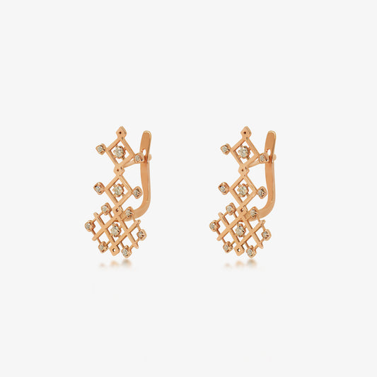Boucles Lbaz En Or 18K