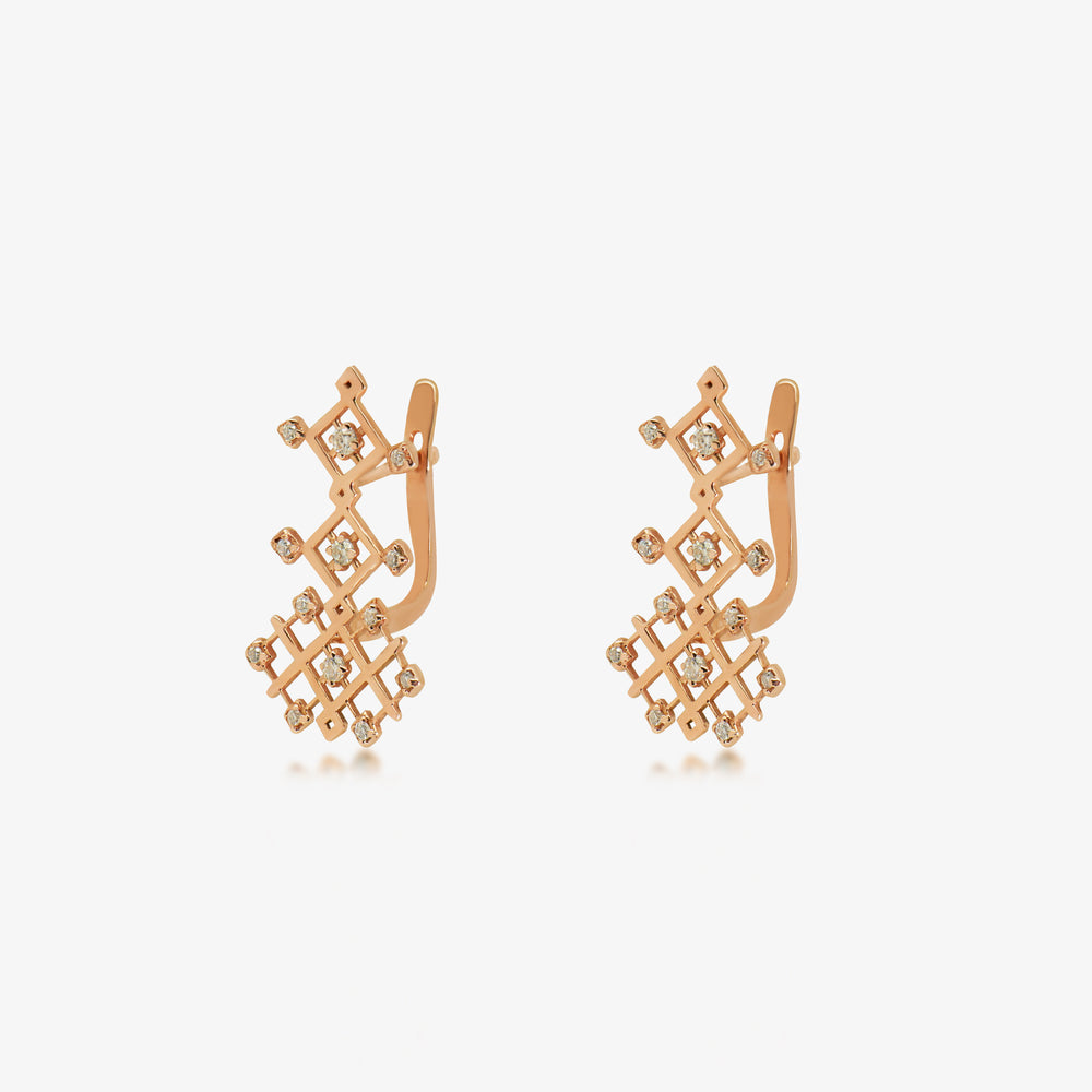 Boucles Lbaz En Or 18K