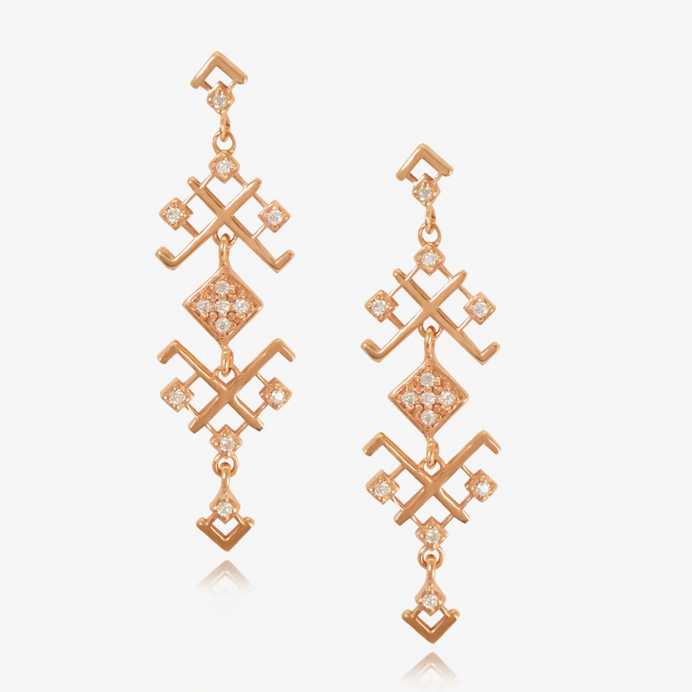 Boucles Izza en Or 18K