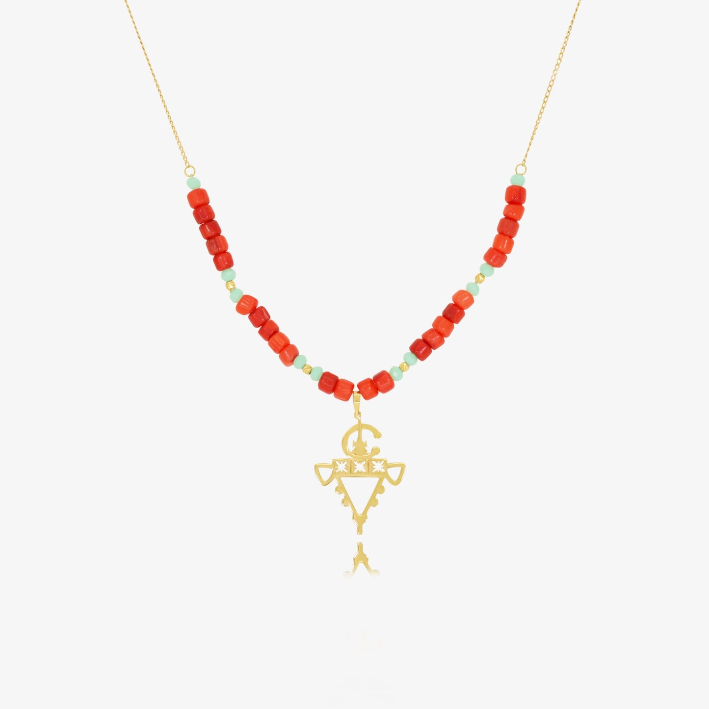 Collier Haha en Or 18K