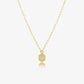 Collier Cristal en Or 18K