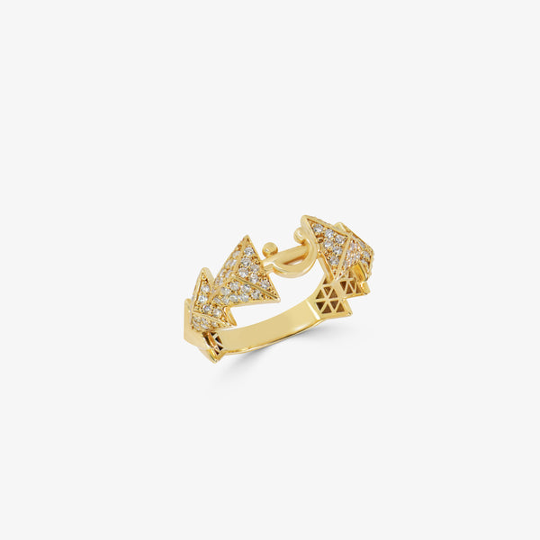 Bague Tagldit En Or 18K
