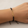 Infinity Cord Bracelet in 18K Gold - Secondary View