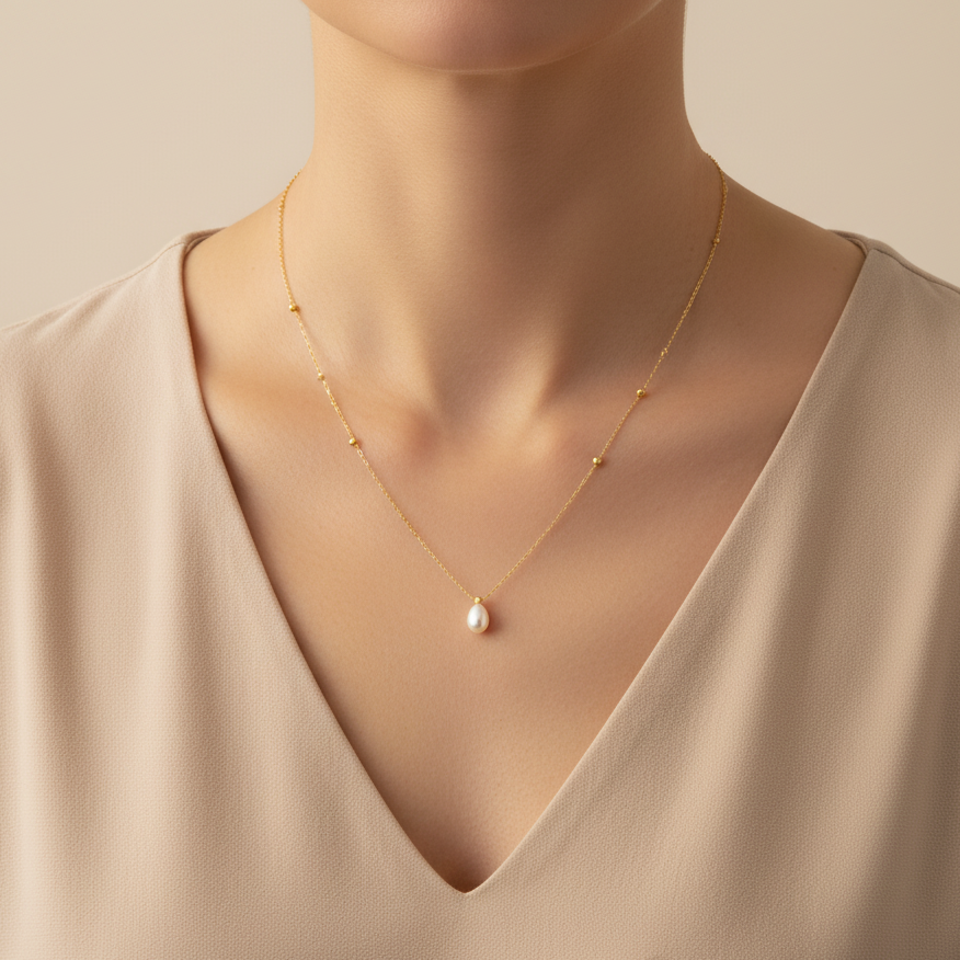 قلادة صموئيل من الذهب عيار 18 قيراطًا