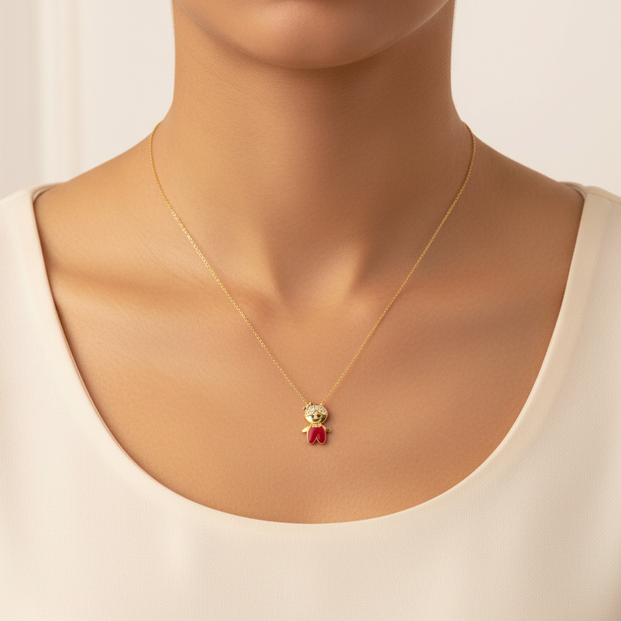 Collier Mother en Or 18K