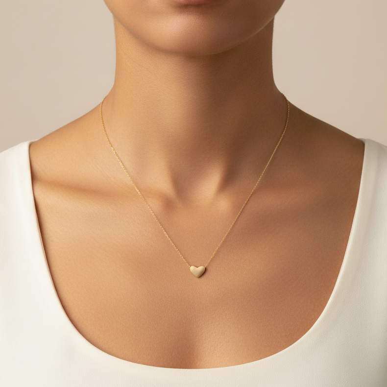 قلادة فوكس من الذهب عيار 18 قيراطًا 