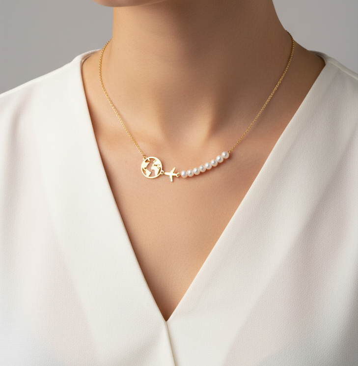 Collier Tour du Monde