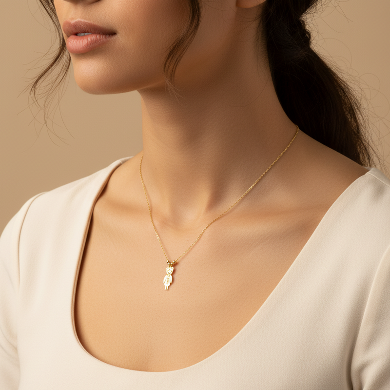 Collier Néo Happy Family en Or 18K