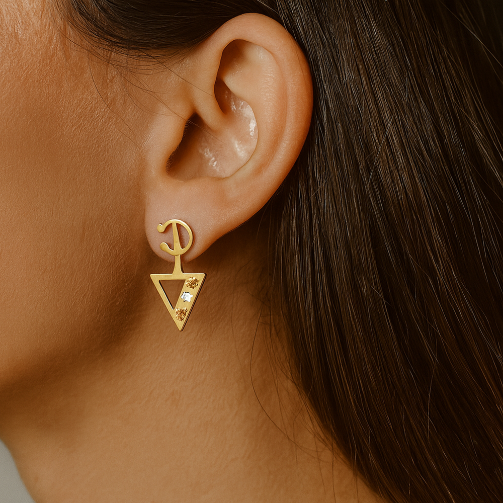 Boucle Baya en Or 18K