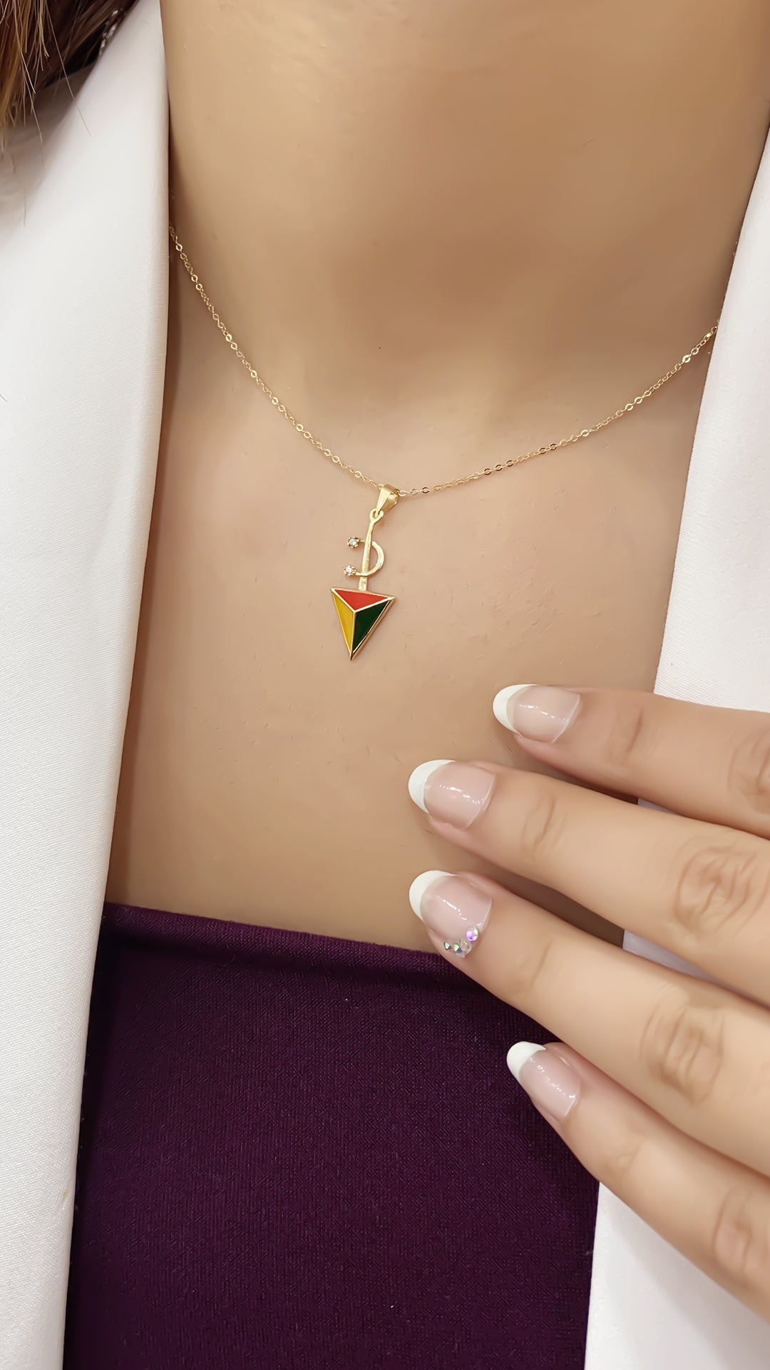 Collier Tihiya en Or 18K